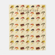 pêche à la mouche vintage flyers lures pêcheur