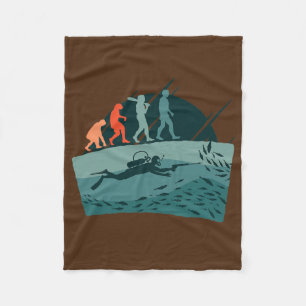 Couverture Polaire Pêche à la traîne Spearing Ocean Freediving