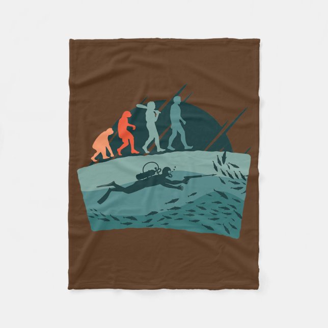 Couverture Polaire Pêche à la traîne Spearing Ocean Freediving (Devant)