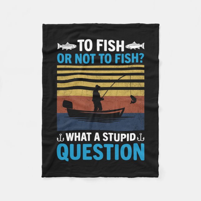 Couverture Polaire Pêche À Poisson Ou Non À Poisson (Devant)