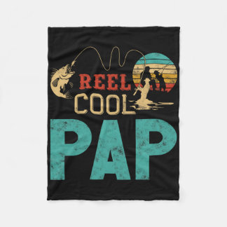 Couverture Polaire Pêche Papa Super Sympa Cadeau de Fête des Pères po