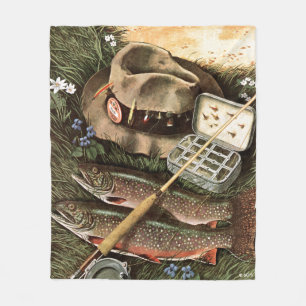 Couverture Polaire Pêche toujours de la vie