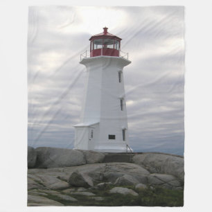 Couverture Polaire Peggy's Cove Lighthouse Fleece Blanket (3 tailles)