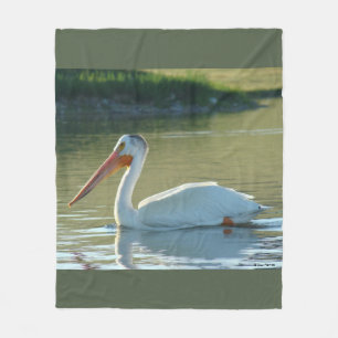Couverture Polaire Pélican blanc B4
