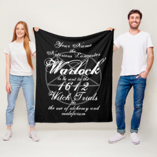 Couverture Polaire Pendle ou Salem Witch Trials démontent gothique