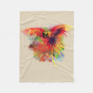 Couverture Polaire Perroquet