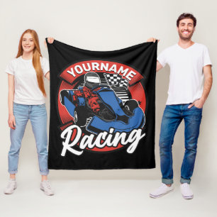 Couverture Polaire Personalized Go Kart