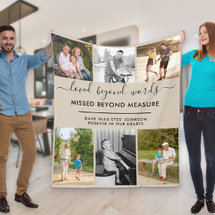 Couverture Polaire Personnalisé 6 Photo Aimée Au-Delà Des Mots Bei