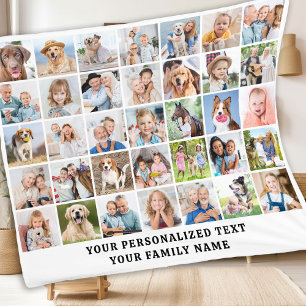 Couverture Polaire Personnalisé Moderne Cute Famille Cadeau 35 Photos