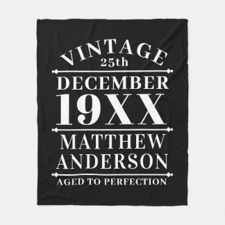 Couverture Polaire Personnalisé Vintage à la perfection