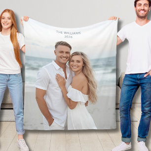 Couverture polaire personnalisée pour les jeunes m