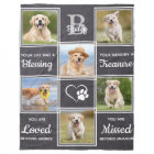 Pet Memorial Keepsaké Chien unique photo Collage