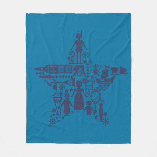 Couverture Polaire Peter Pan et Friends Star