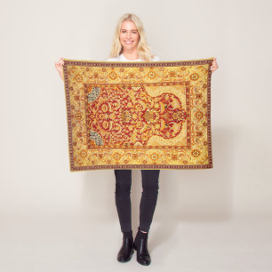 Couverture Polaire Petit tapis de prière musulman lavable à 1 personn