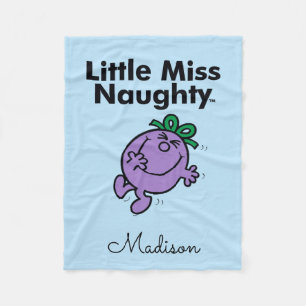 Couverture Polaire Petite Miss   Little Miss Naughty is So Naughty