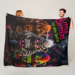 Couverture Polaire Petites créatures, nouveau lot/grand jeté en laine