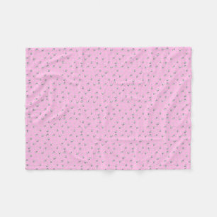 Couverture Polaire Petites marguerites Westie KiniArt