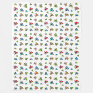 Couverture Polaire Petites Tracteurs Blanche polaire, Blanc
