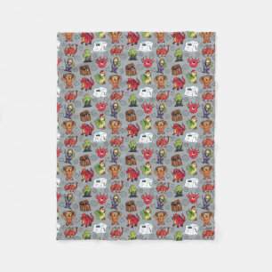 Couverture Polaire Petits monstres