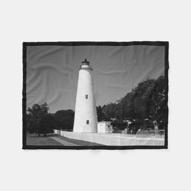 Couverture Polaire Phare d'Ocracoke (Devant (Horizontal))