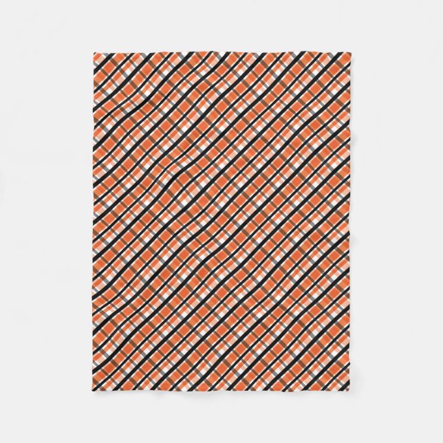 Couverture Polaire Philadelphie Ventilateur Sport Orange Noir Blanc P (Devant)