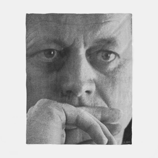 Couverture Polaire Photo de John F. Kennedy (Devant)