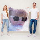 Photo Et Nom Fleece Blanket Cadeau Soft Et Cosy