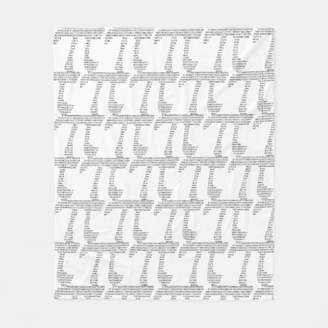 Couverture Polaire Pi (Devant)