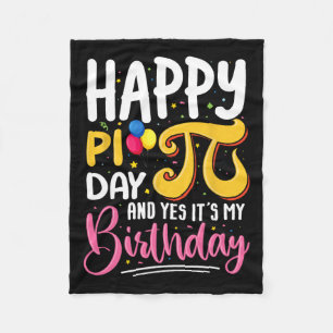 Couverture Polaire Pi Day Anniversaire Math Lover Joyeux Pi Day Oui C