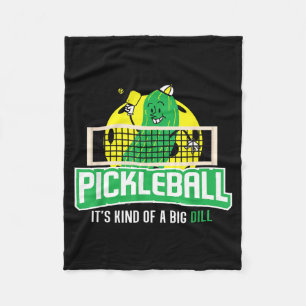 Couverture Polaire Pickleball un grand phénomène - raquette balle drô