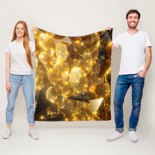 Couverture Polaire Pièces de Rune d'or