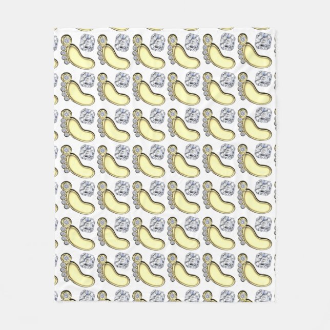 Couverture Polaire Pieds bébé (Devant)