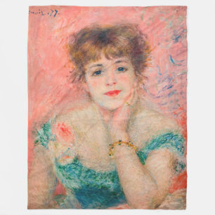 Couverture Polaire Pierre-Auguste Renoir - Actrice Jeanne Samary