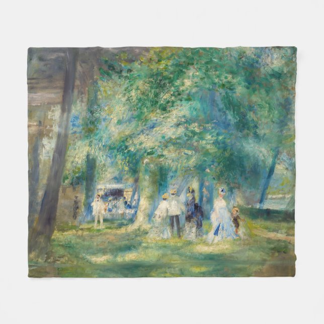 Couverture Polaire Pierre-Auguste Renoir - La fête à Saint-Cloud (Devant (Horizontal))