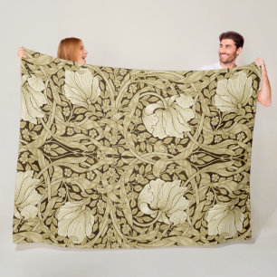Couverture Polaire Pimpernel Gold, William Morris