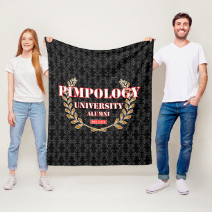 COUVERTURE POLAIRE PIMPOLOGY UNIVERSITY ALUMNI 2K21 WHT/RED/GLD