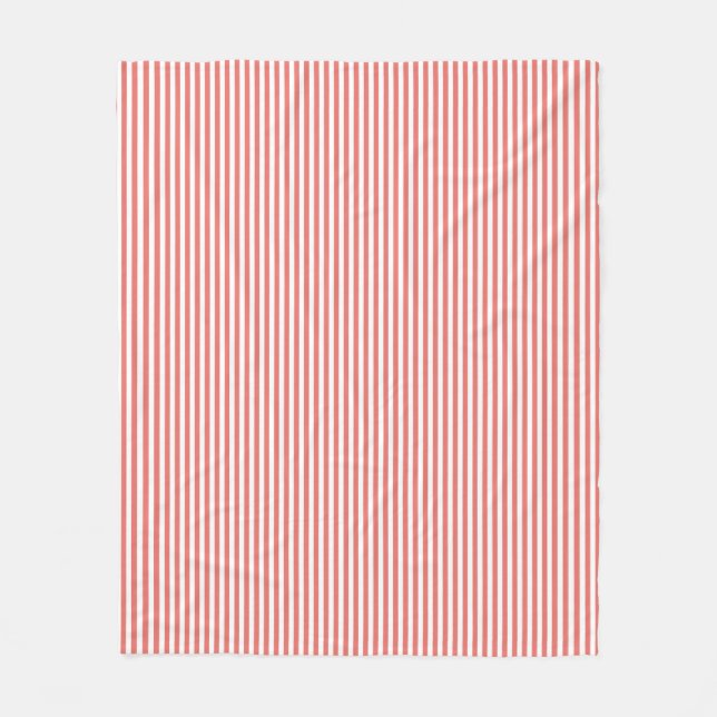 Couverture Polaire Pin de corail Stripe polaire (Devant)