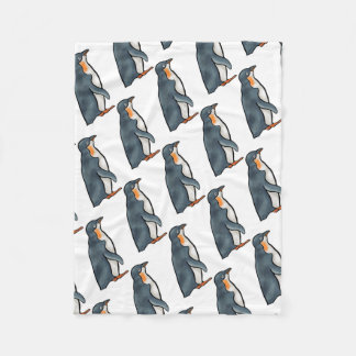 Couverture Polaire Pingouin