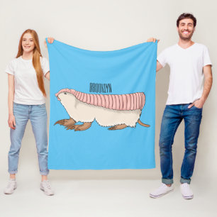 Couverture Polaire Pink fairy armadillo