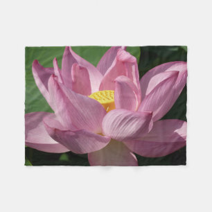 Couverture Polaire Pink Lotus Flower IV
