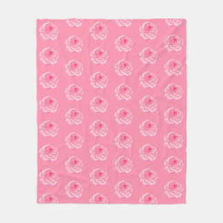 Couverture Polaire Pink roses