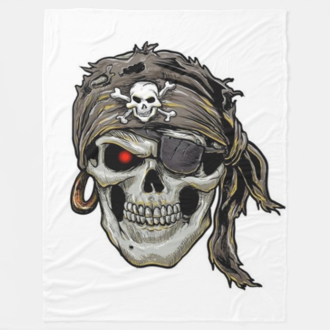 COUVERTURE POLAIRE PIRATE (Devant)