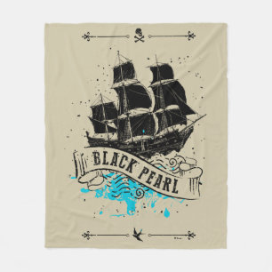 Couverture Polaire Pirates des Caraïbes 5 Black Pearl