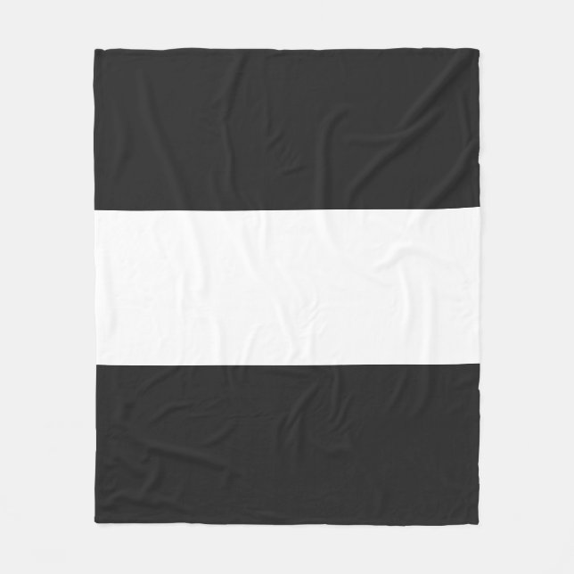 Couverture Polaire Pitch Pastel & Soft White Bar Design (Devant)