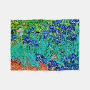 Couverture Polaire PixDezines van gogh/iris pourpres/st. remy
