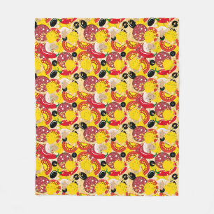 Couverture Polaire Pizza