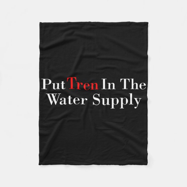 Couverture Polaire Placer Le Tren Dans L'Approvisionnement En Eau Sal (Devant)