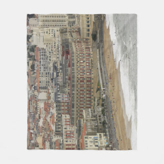 Couverture Polaire Plage de Biarritz, architecture Belle Époque.