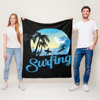 Couverture Polaire Plage de surf