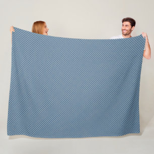 Couverture Polaire Plaid bleu
